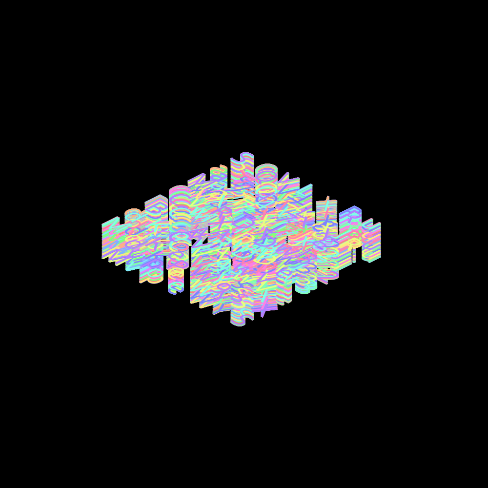 ISCII Rainbow Redux #24 static token preview