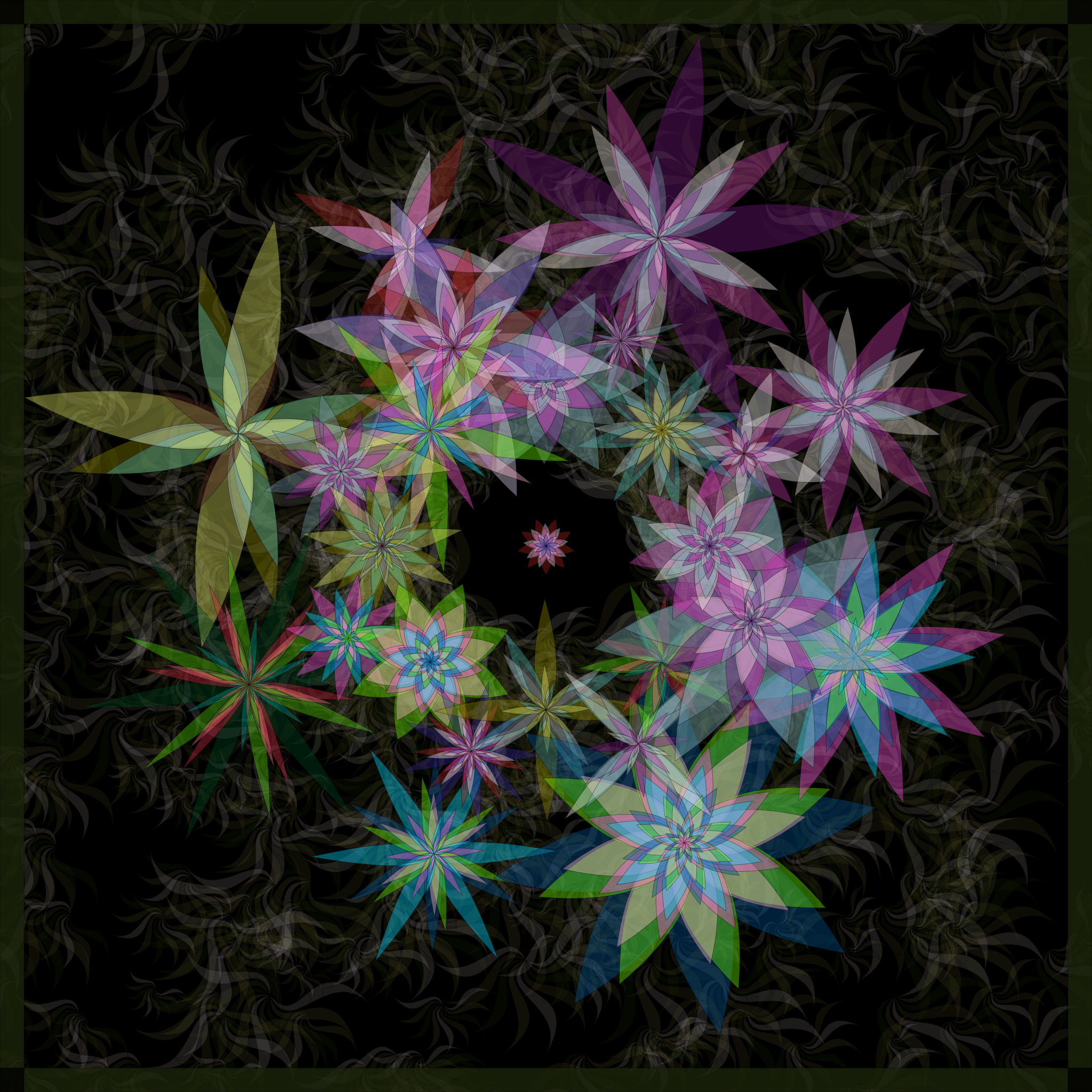 Bezier Garden #24 static token preview