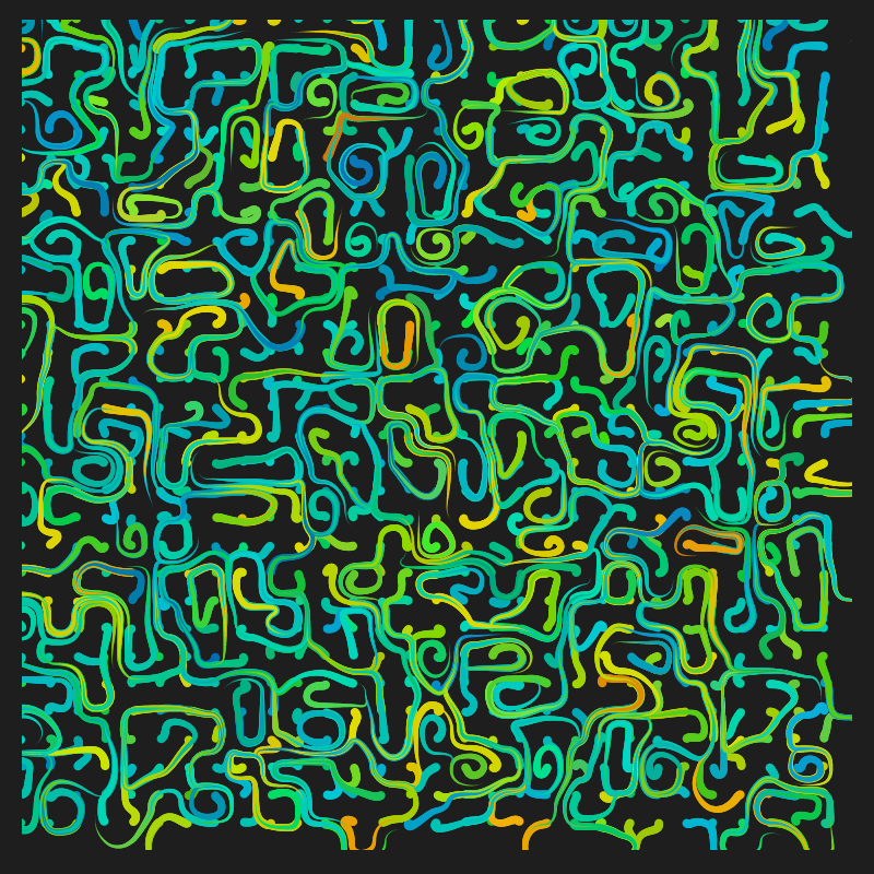 Mayan Strokes #1 static token preview
