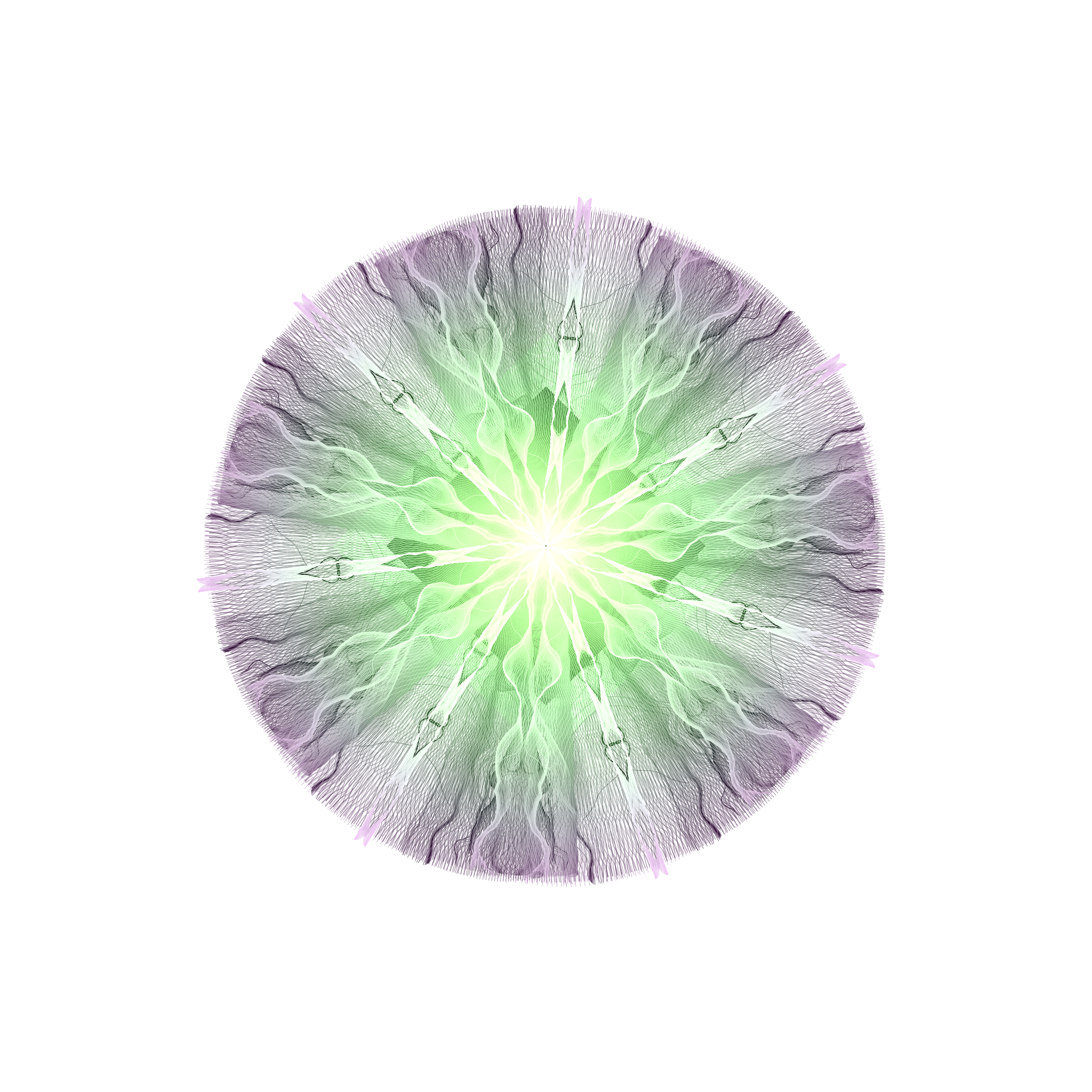 Noisy Mandalas #10 static token preview