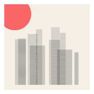 Abstract building project preview
