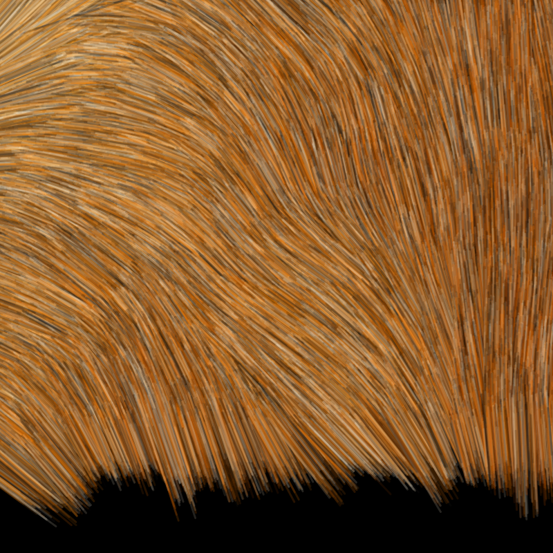 Brush Strokes #9 static token preview