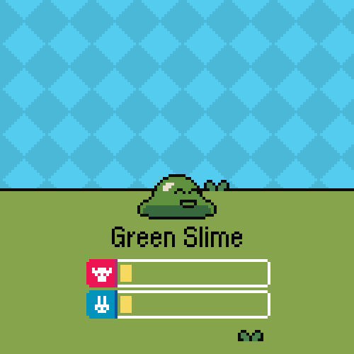 Pocket Slimes #14 static token preview