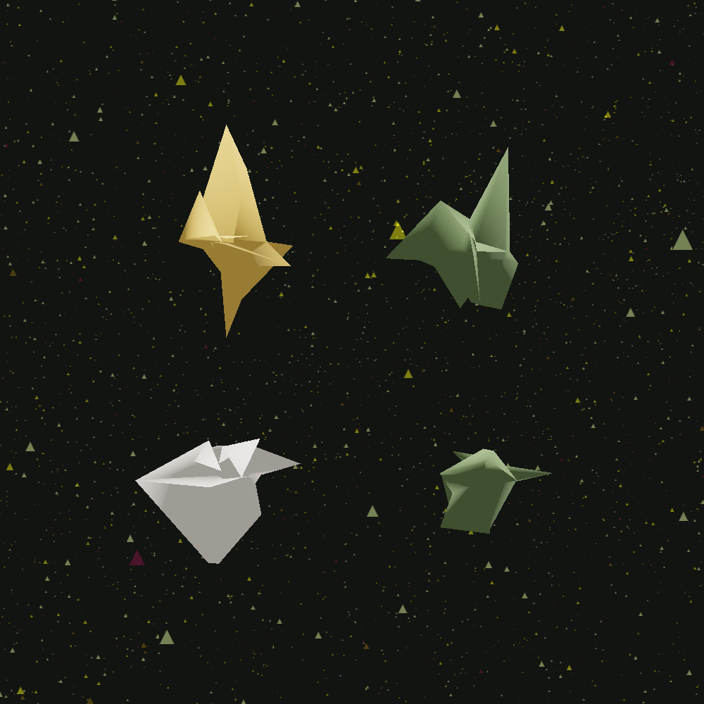 I heard y'all like triangles #11 static token preview