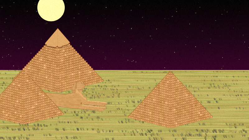 Fancy Wonders: Giza #25 static token preview