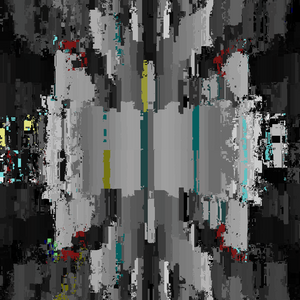 Glitchy feedback void project preview