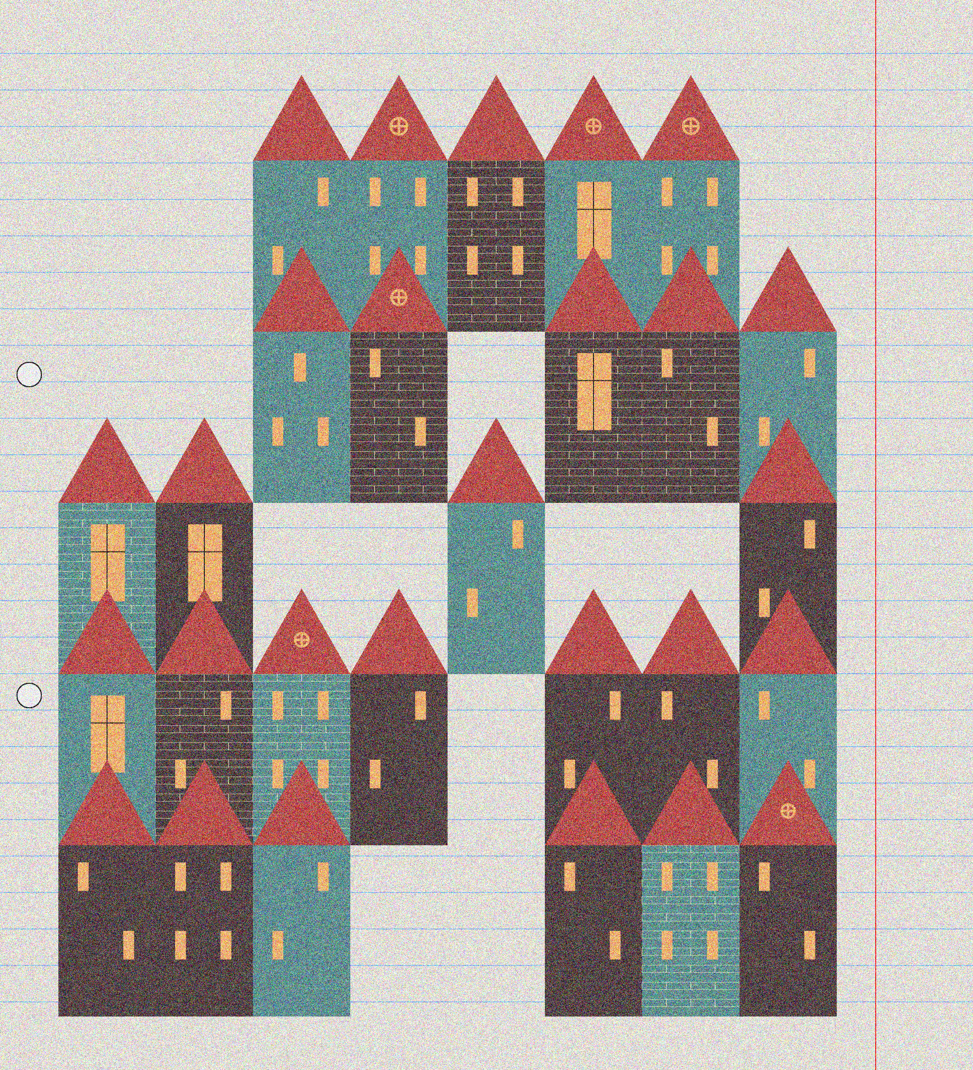 sketchbook page 7: neighbourhoods #25 static token preview