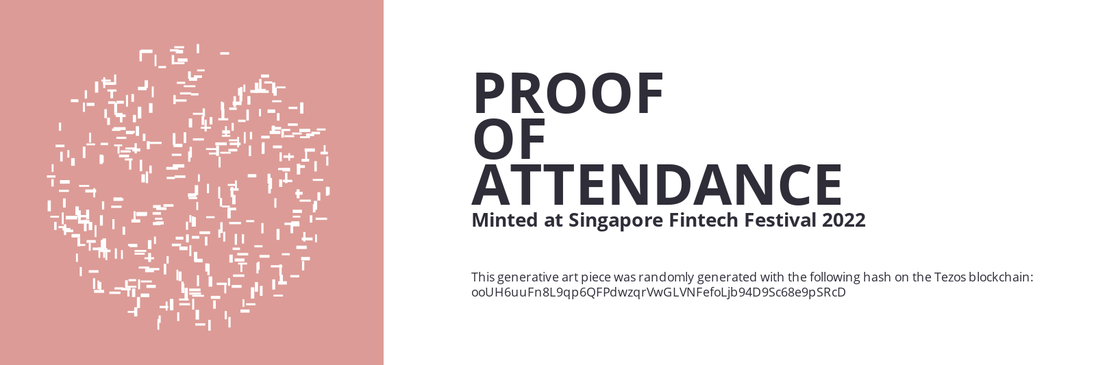 SFF2022 Proof of Attendance Token #1331 static token preview