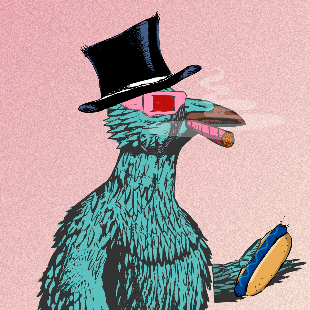 Bad Bird #14 static token preview