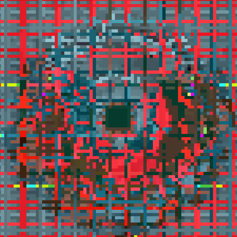 Psychedelic Pixels #22 static token preview