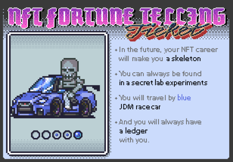 NFT FORTUNE TELLING #18 static token preview