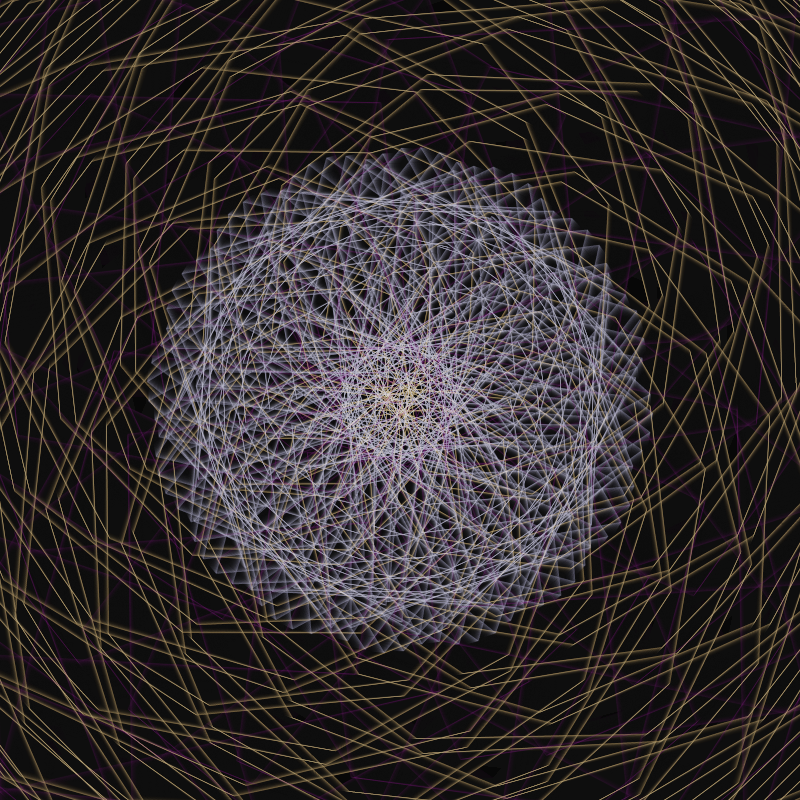 MathArt：FxHash #10 static token preview