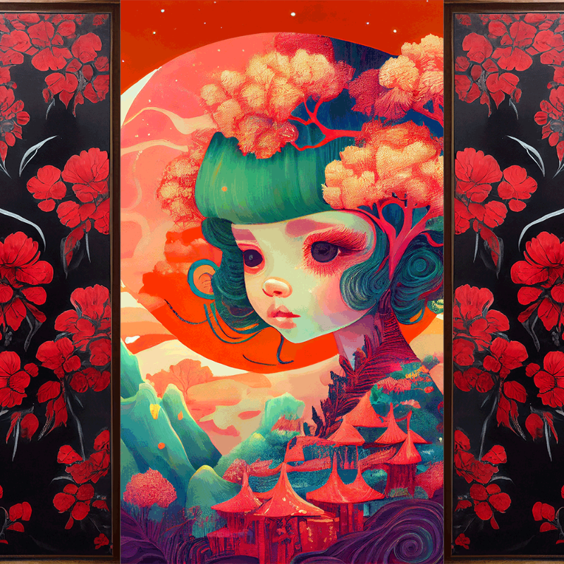 AI Japanese Girl #6 static token preview