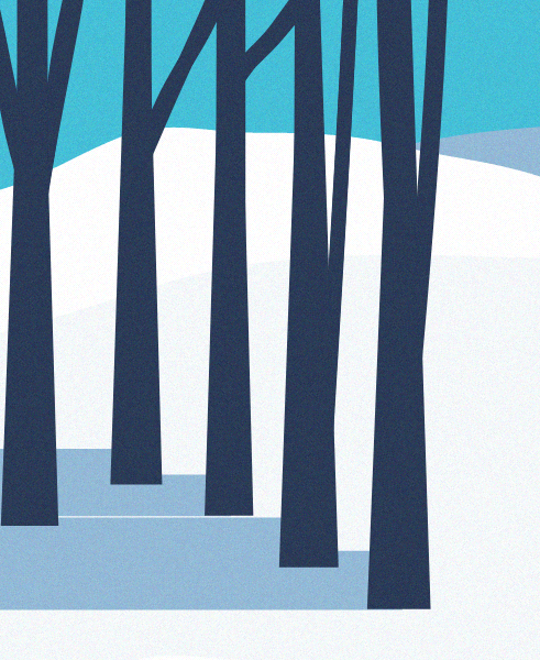 Minimal Snow Landscape #17 static token preview