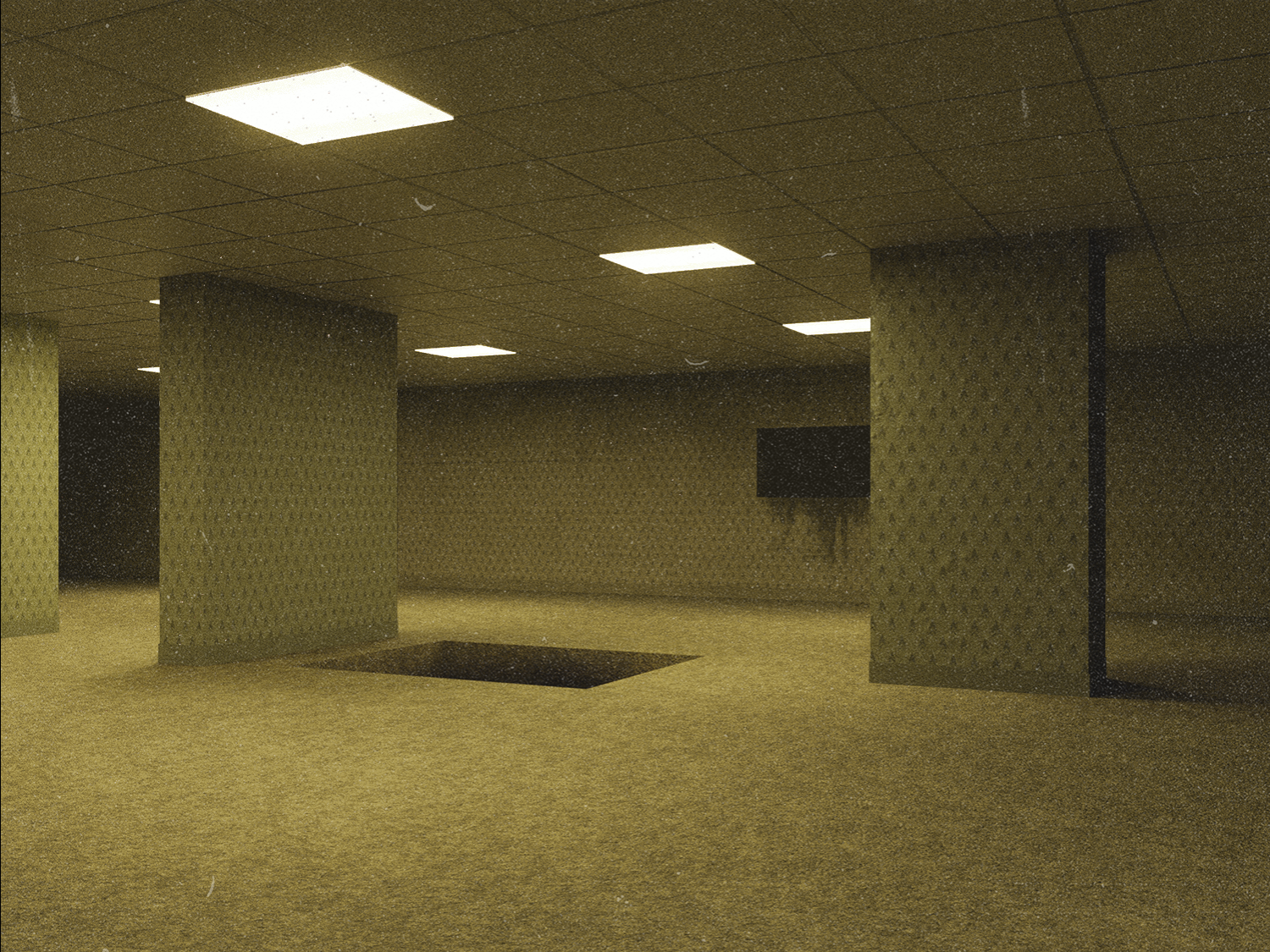 Backrooms Level 0 #4 static token preview
