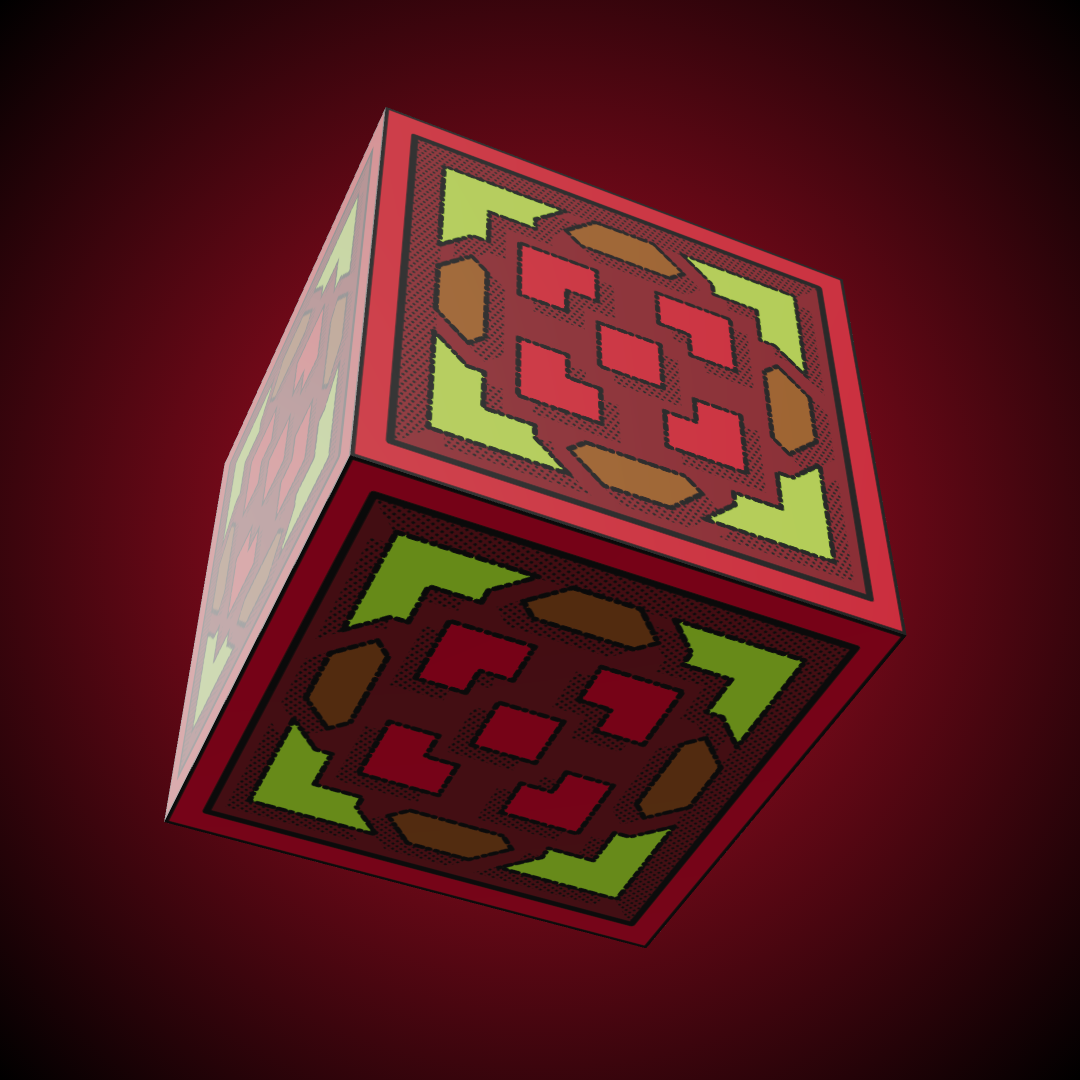 🧊 MYSTERY CUBE GEN1 #9 static token preview
