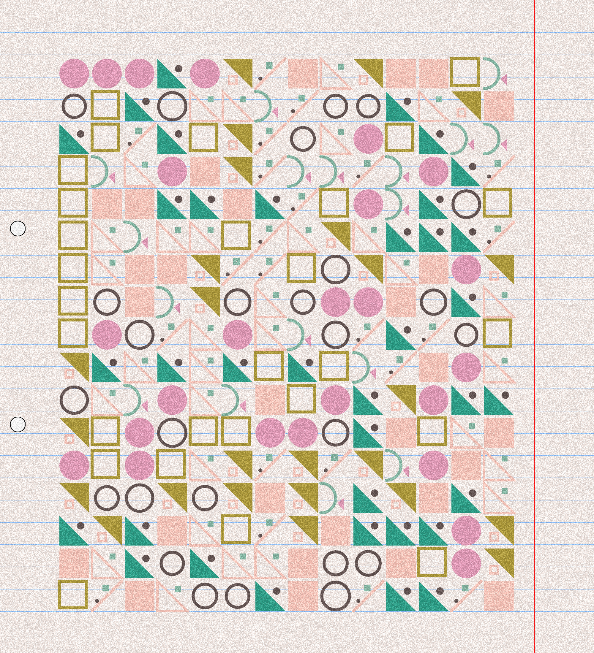 sketchbook page 4: basic shapes #20 static token preview