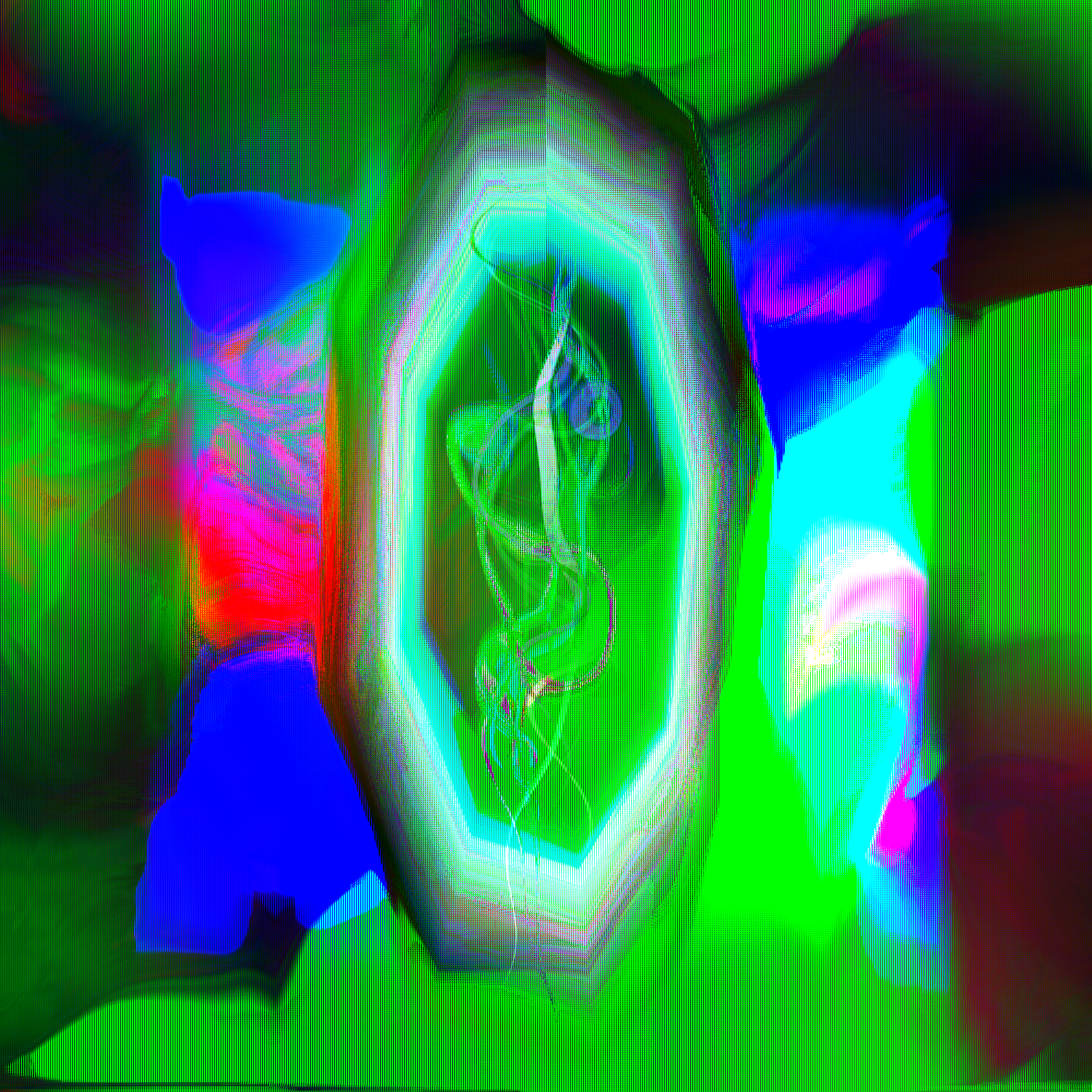 Ecstatic Glitched Worms #3 static token preview