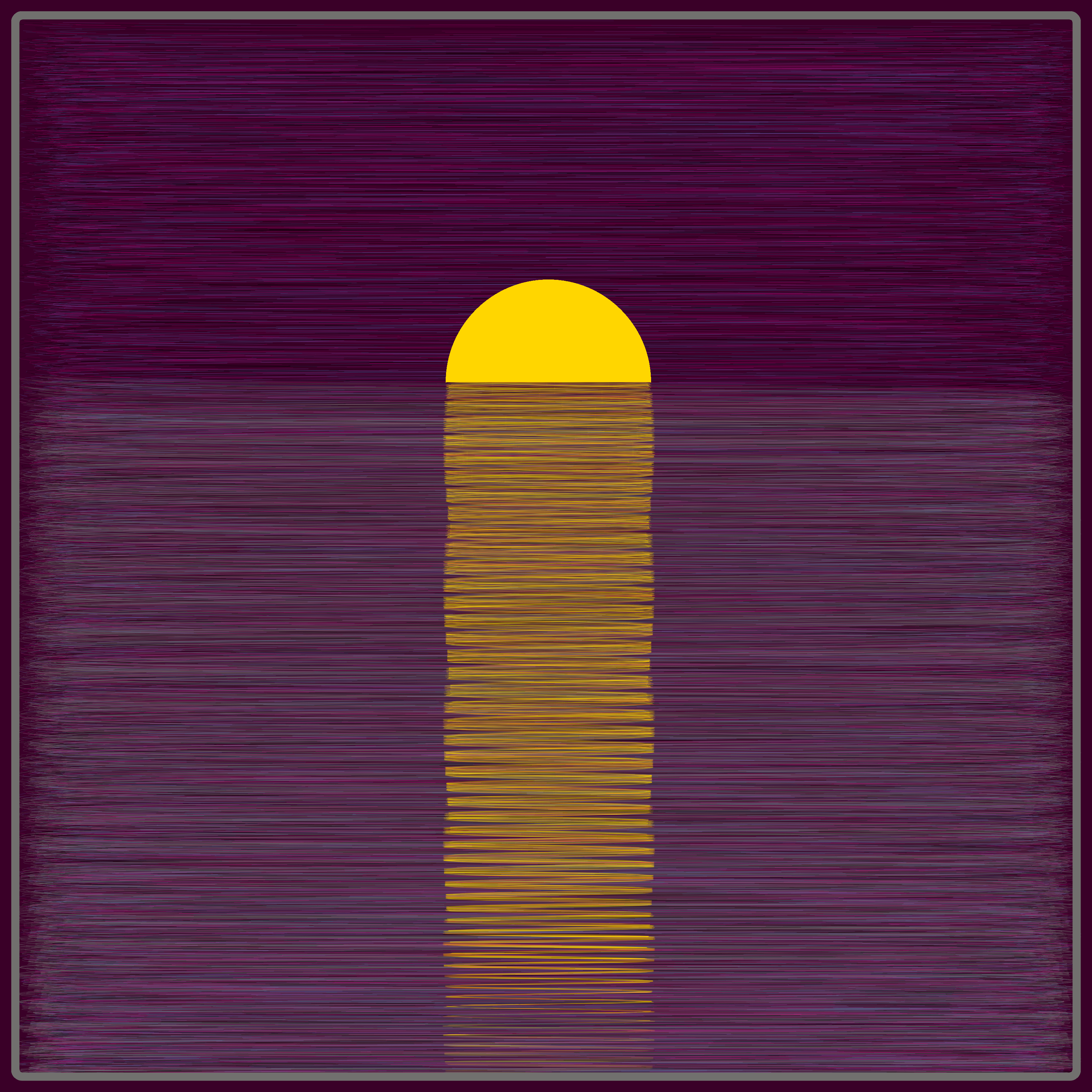 Sunset in Paradise #37 static token preview