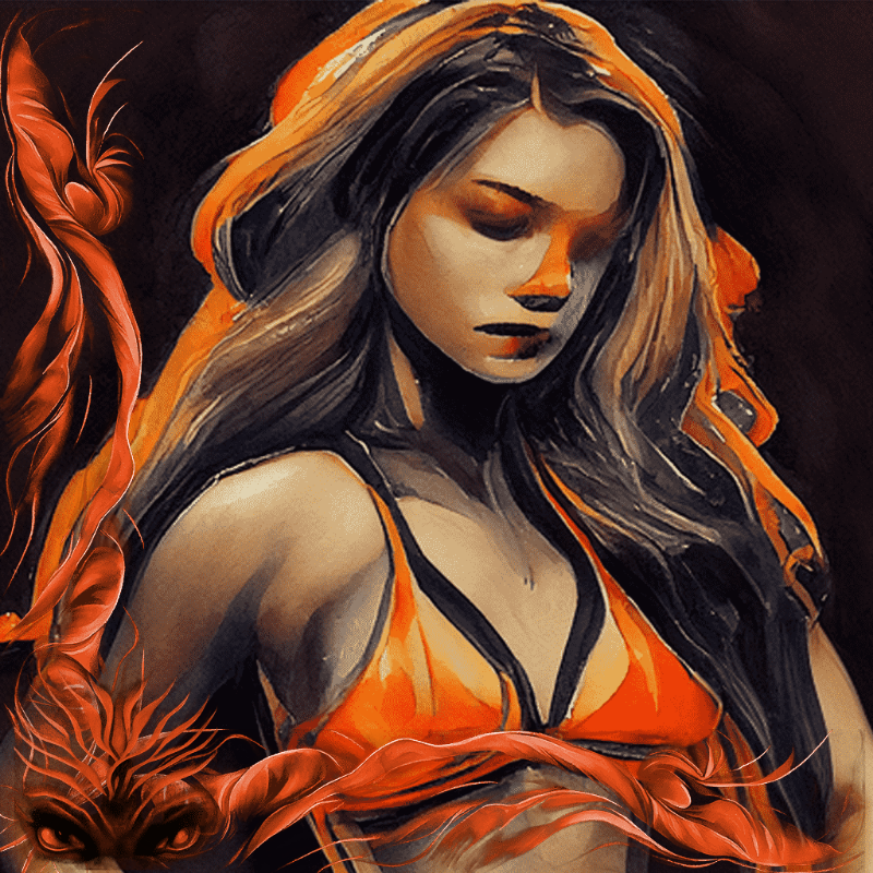 Leo Girl #1 static token preview