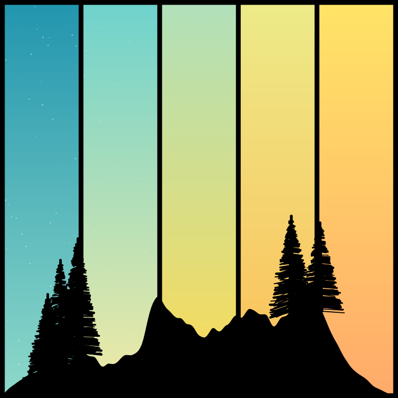 Smoky Mountains #18 static token preview