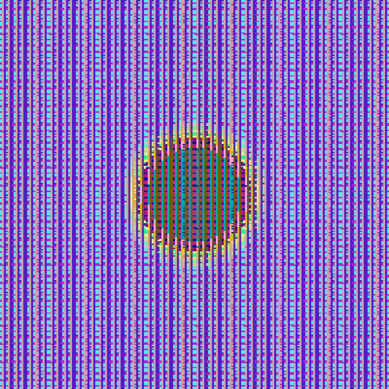 Pixelated Orb #22 static token preview