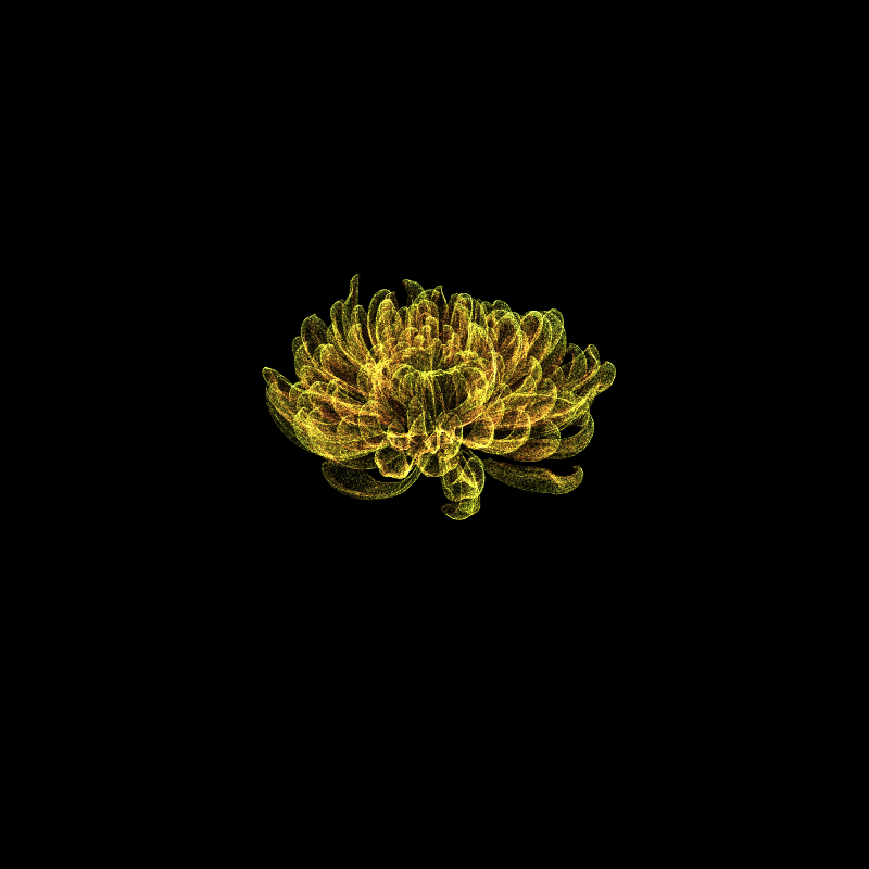 Chrysanthemum Morifolium 30 #14 static token preview