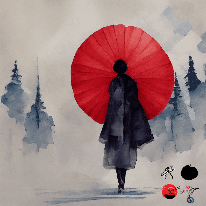 A walking geisha #2 static token preview