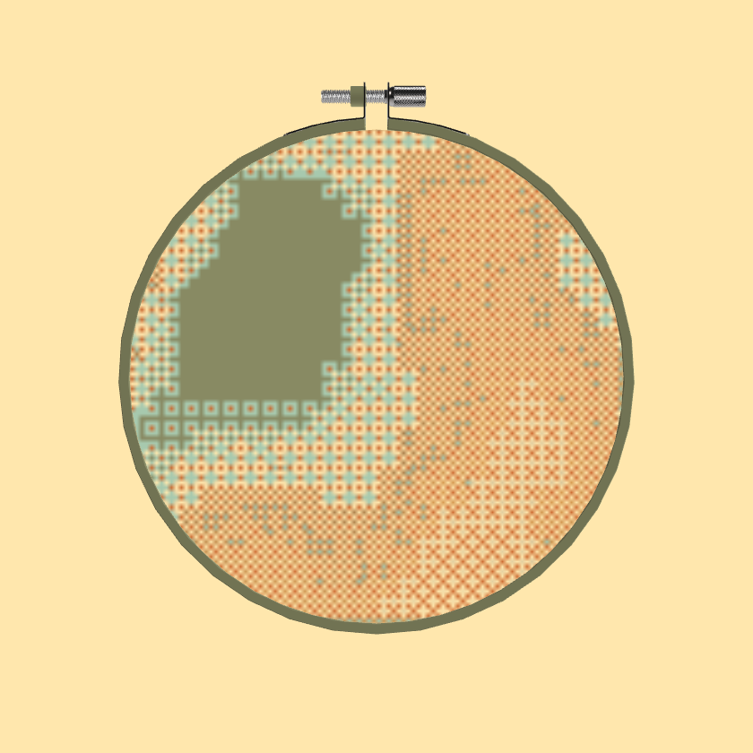 Brownian Stitch #15 static token preview