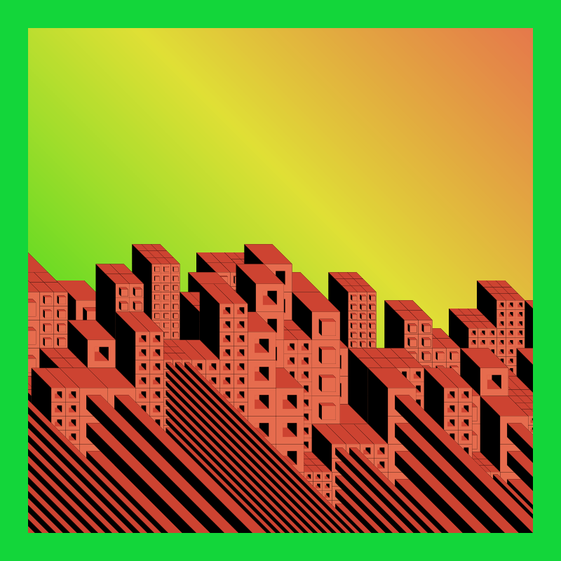 Cube City - Upside Down #8 static token preview