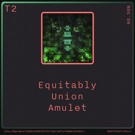 Gear for your quests - Amulet #21 static token preview