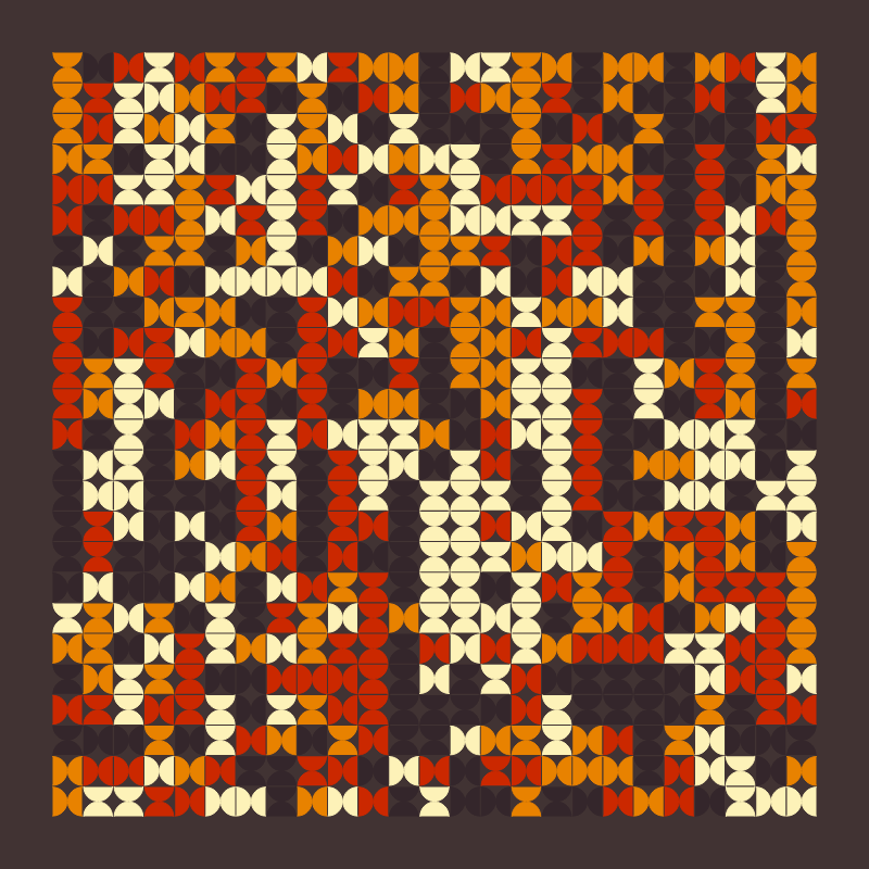 Mid-Century pattern #3 static token preview