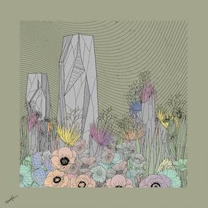 Garden of Lines #Rocks_Blooms project preview