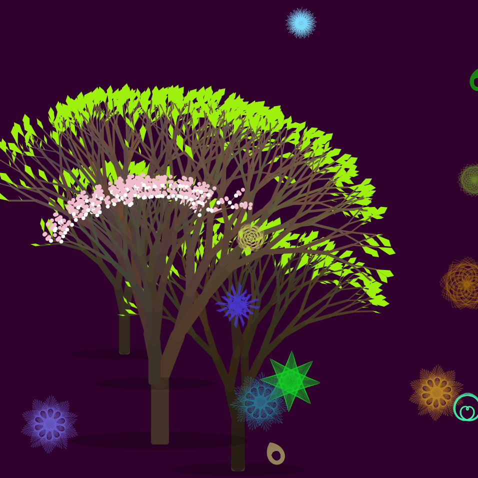 Perla's Fractal Garden #4 static token preview