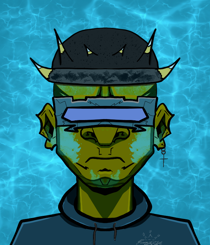 The alien who #20 static token preview