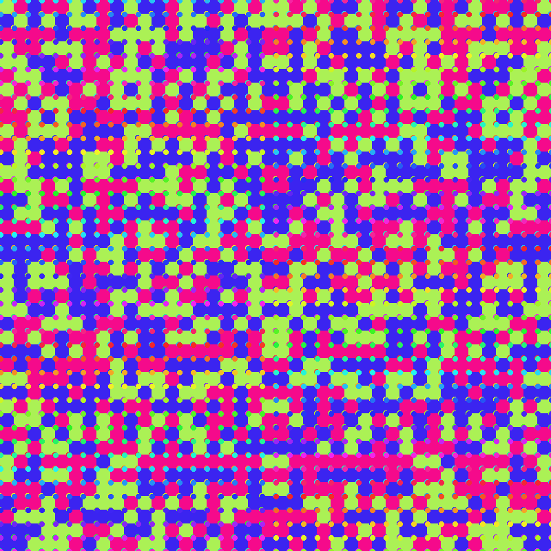 Squares and dots #16 static token preview