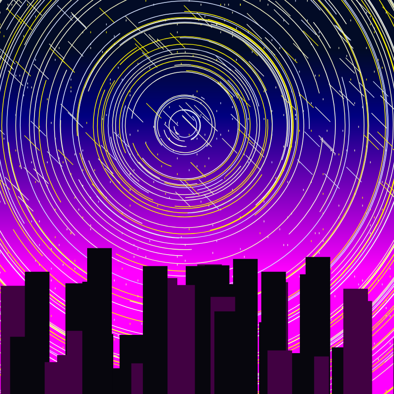 Starry sky #17 static token preview