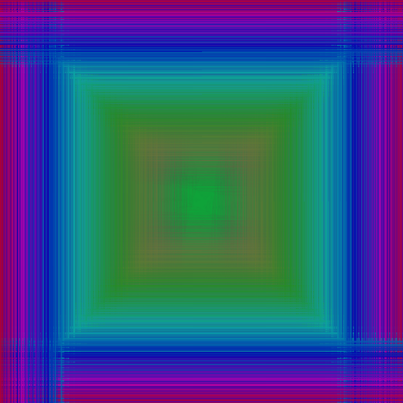 Fibonacci Rainbow Spirals v2.2 var6 #2 static token preview