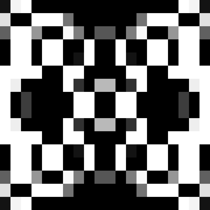 QR Glyphs Invaders #15 static token preview