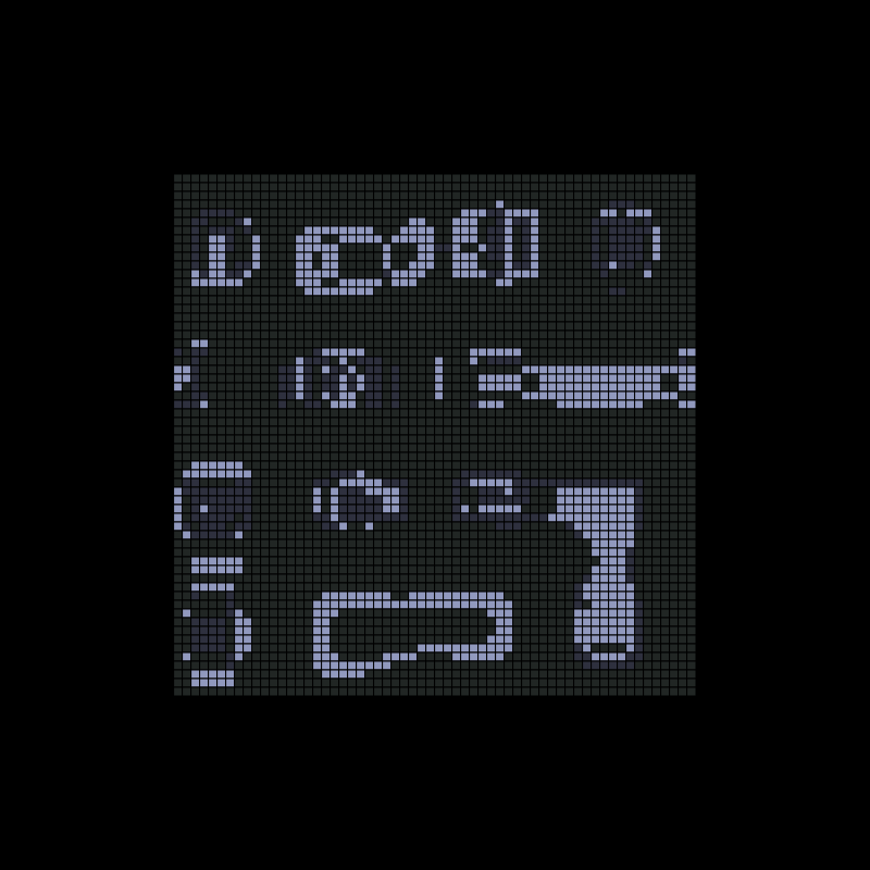 fractal memory cellular automata - FMCA #5 static token preview