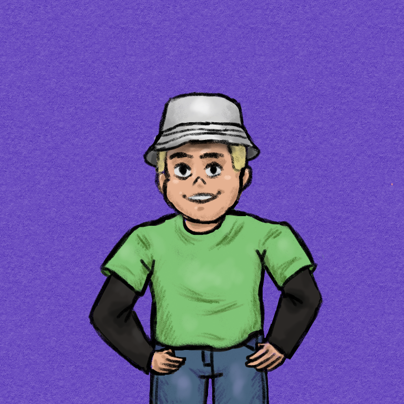 Hat Guys #14 static token preview