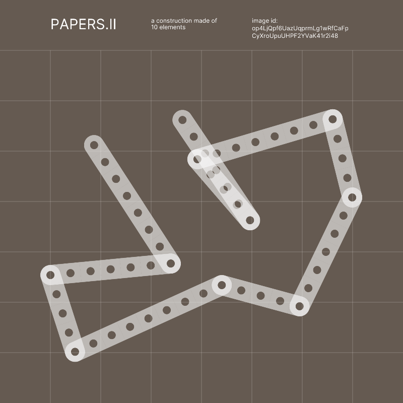 PAPERS.II #4 static token preview