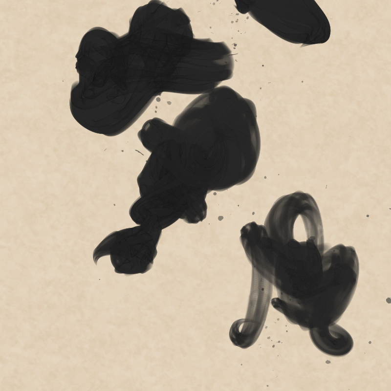 Abstract Calligraphy #7 static token preview