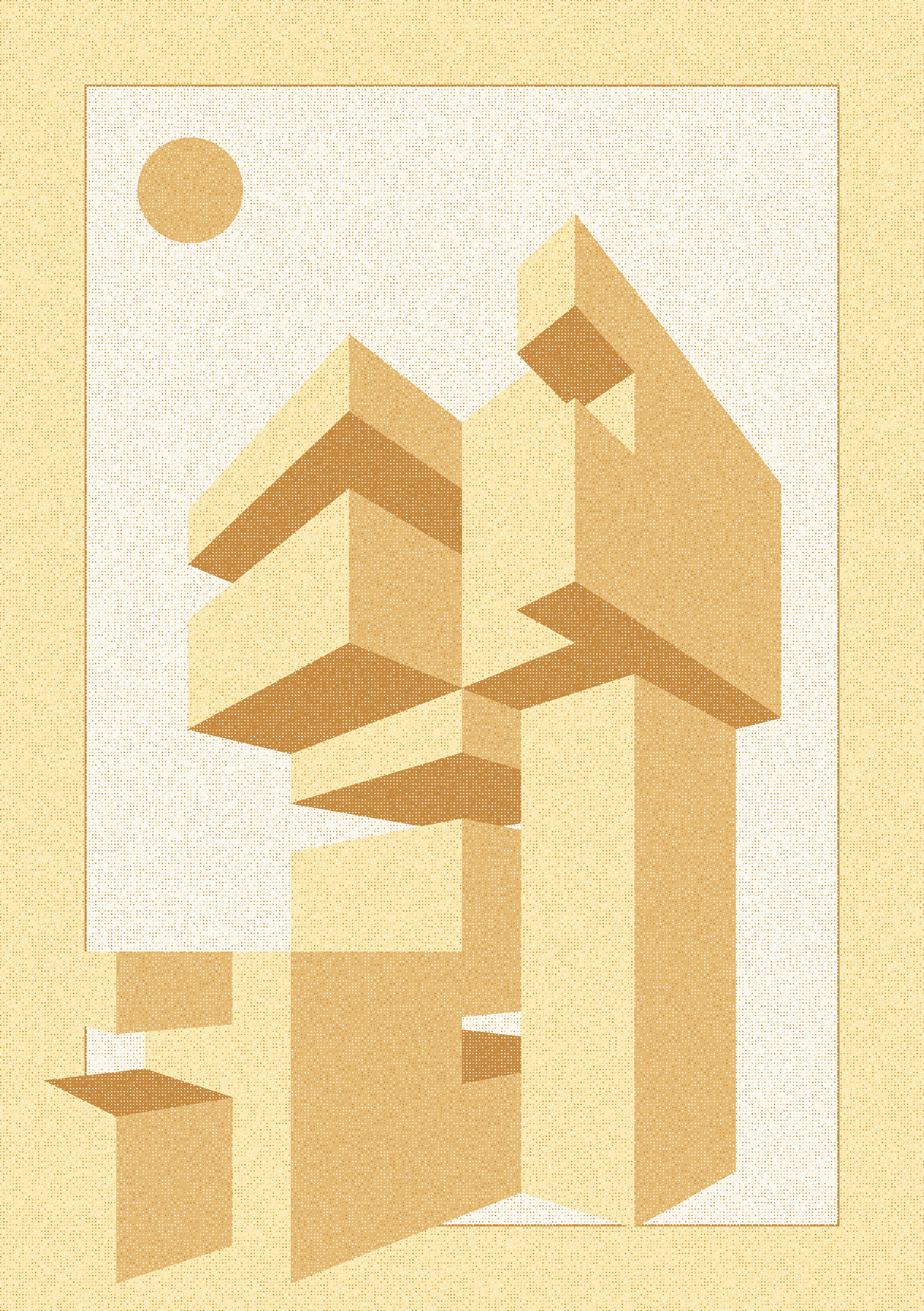 BRUTALISM #6 static token preview