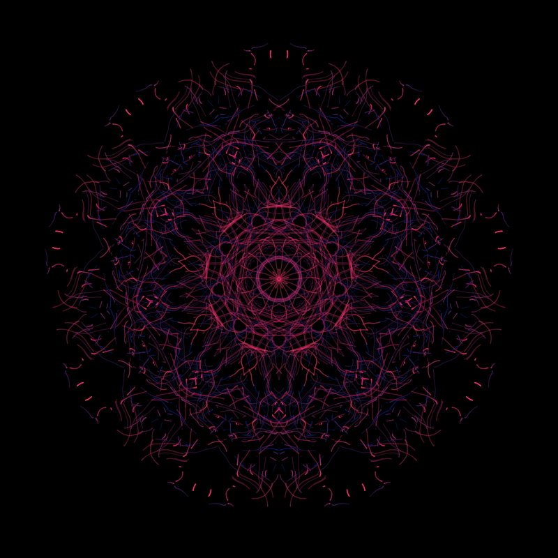 the thread in the pattern #9 static token preview