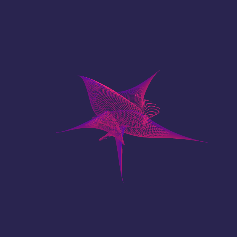 Bezier Jellyfish #14 static token preview