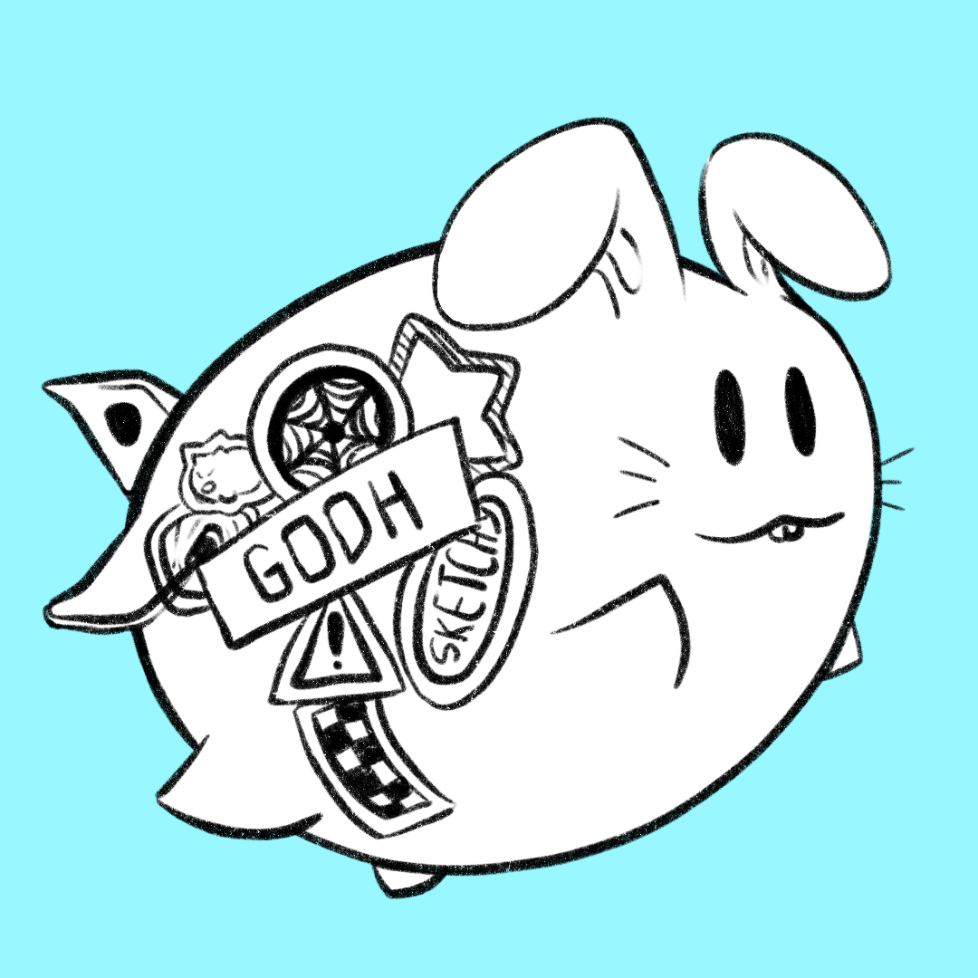 sketchy usagi #41 static token preview