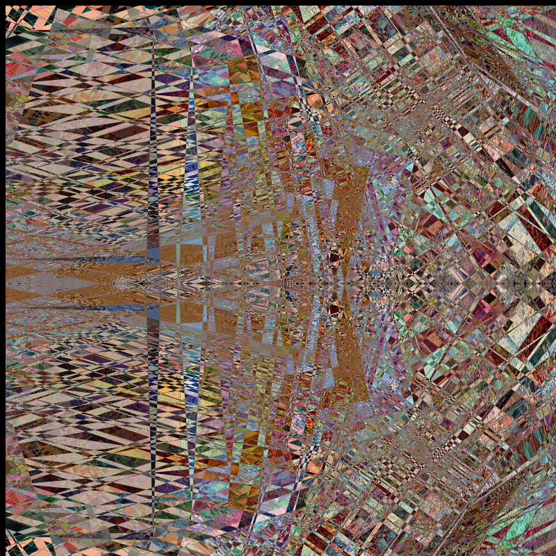 The Glitch Tapestry Printer #5 static token preview
