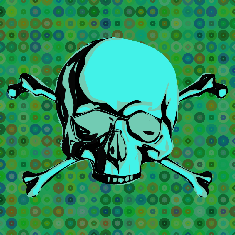 Skull in the Sky #3 static token preview