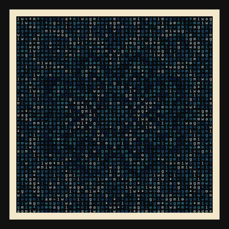 not-so-hidden messages #13 static token preview